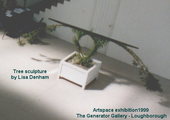 Willow Tree Sculpture
Living in Jamesonite with stones, clay and water - 99exhib17 jpg