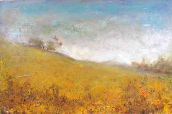 On The Edge, Leicestershire Landscape,   Jo Sheppard  ,    Contemporary Affordable Art