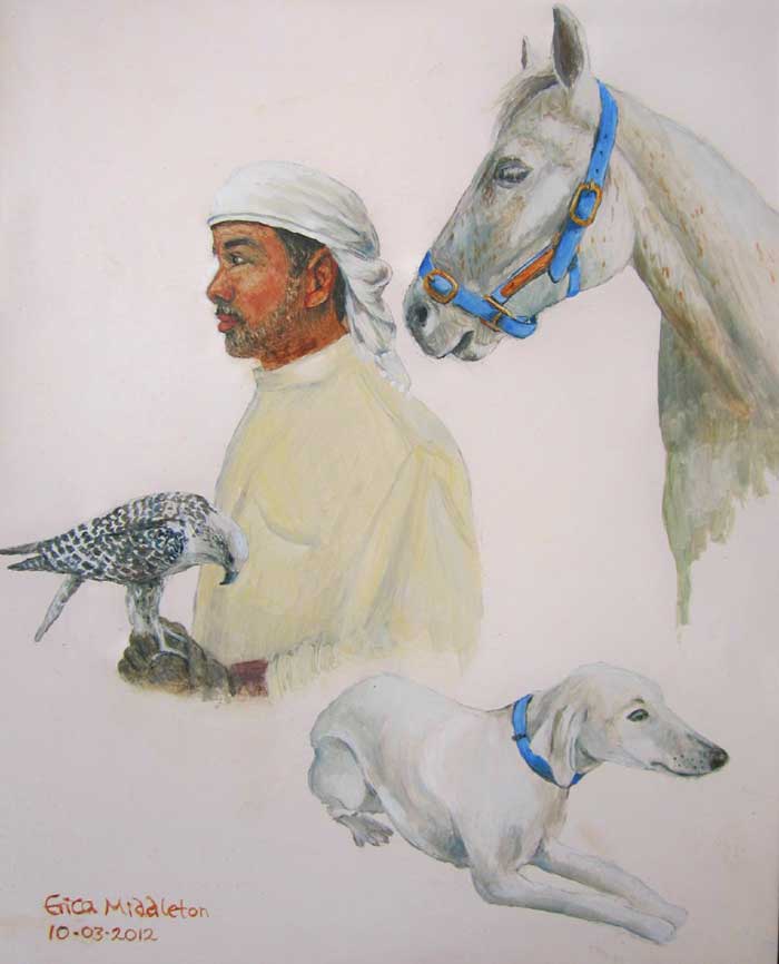 Erica Middleton, Jabar and his animals, 